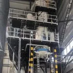 Vertical Double Chamber Vacuum Gas Cooling Oil Quenching Furnace