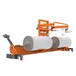 Electric Warp Beam Lift Trolley with Harness Mounting Device