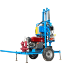Small water well drilling rig