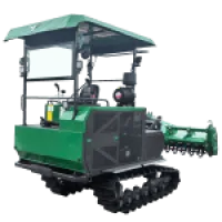 Crawler self-propelled rotary tiller