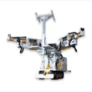 Hydraulic anchor rod drilling vehicles for coal mines