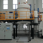 Vertical Bottom Loading Vacuum Brazing Furnace